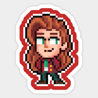 Elliot Pixel Sticker